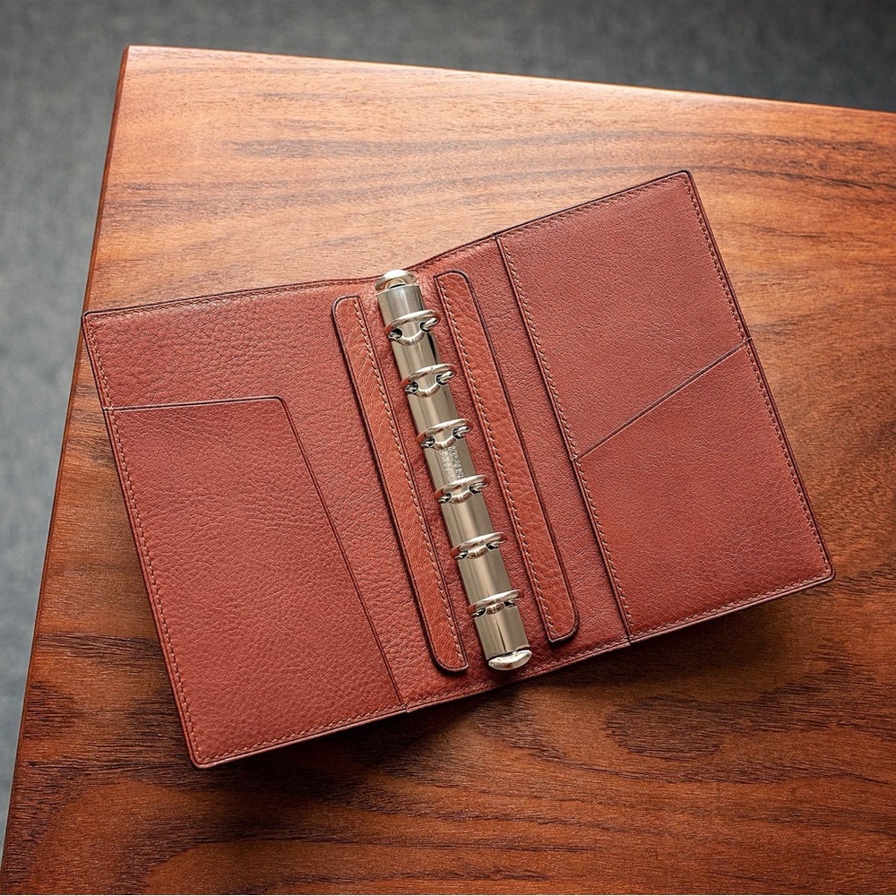 Horween shell Cordovan A7 Planner